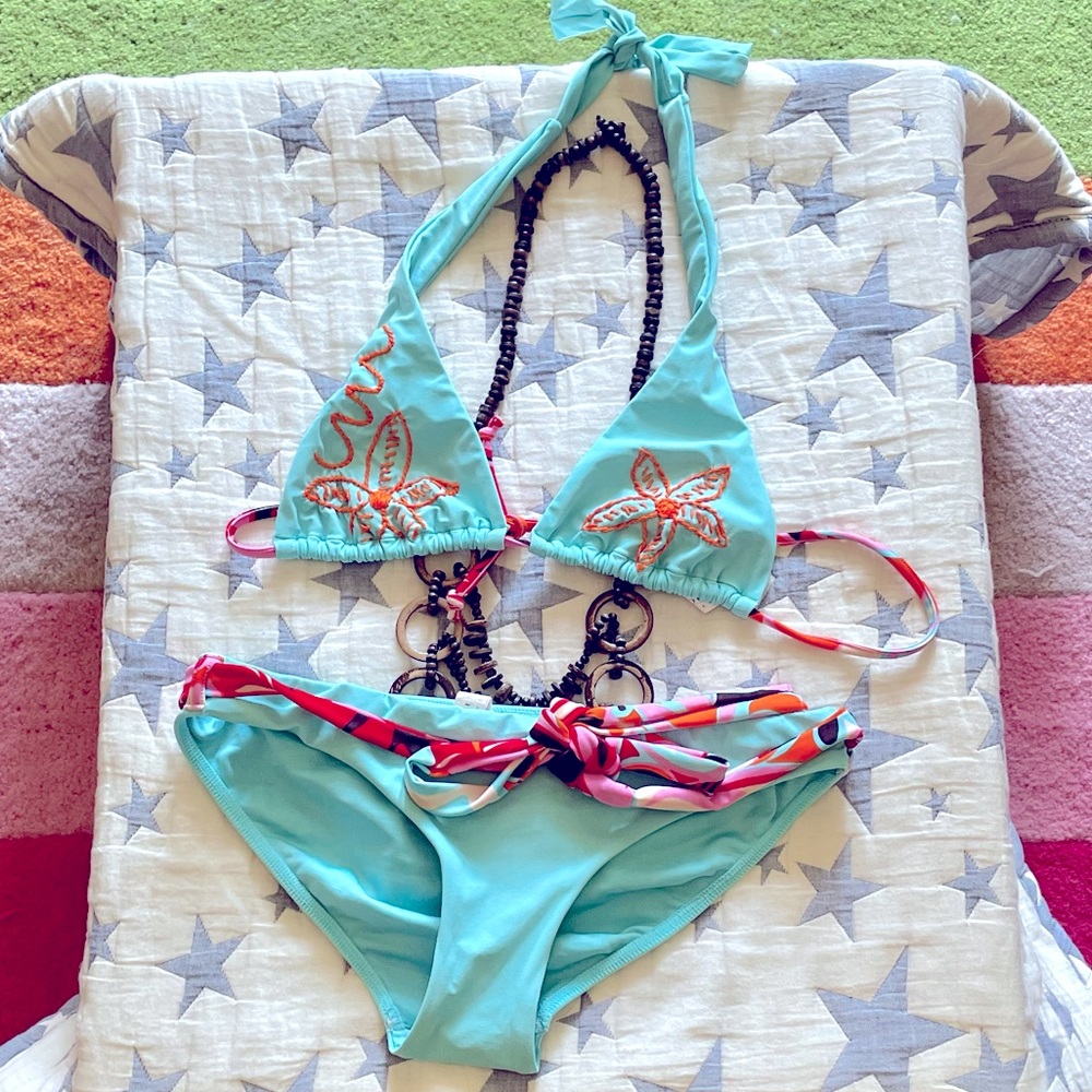 HP🎉Touché Balneaire Bikini EUC